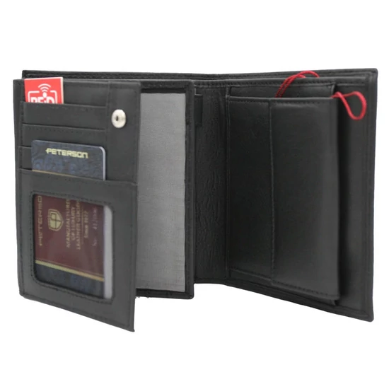 PETERSON PTN MR-05-CN RFID bőr pénztárca