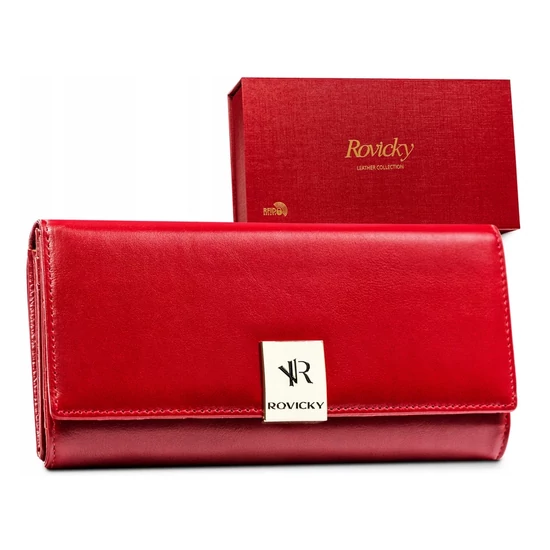 ROVICKY RFID bőr pénztárca R-42102-SG