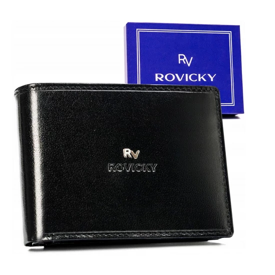 RFID bőr pénztárca ROVICKY RV-7680286-BCA RV-7680286-BCA