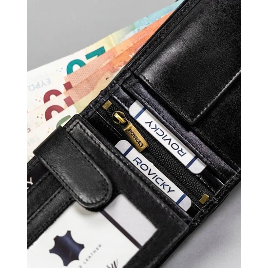 ROVICKY 22320L-RVTP RFID bőr pénztárca