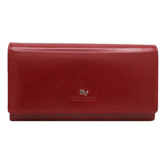 Női bőr pénztárca RV-1680144-BCA Piros