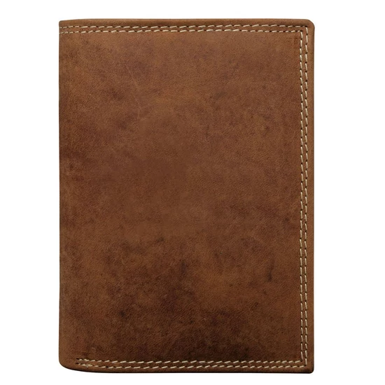 Férfi bőr pénztárca N4-CHM-NL BOX-9103 Cognac