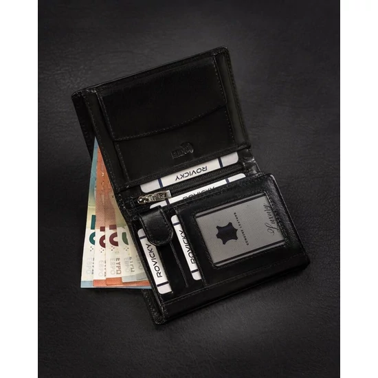 RFID bőrtárca ROVICKY RV-7680272-BCA RV-7680272-BCA