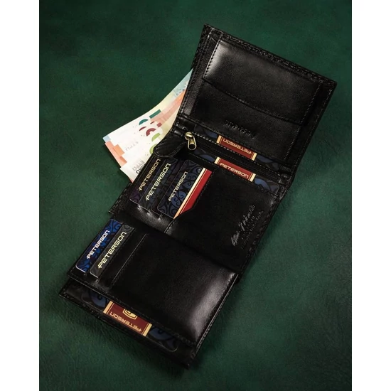 PETERSON PTN 317-CA RFID bőr pénztárca