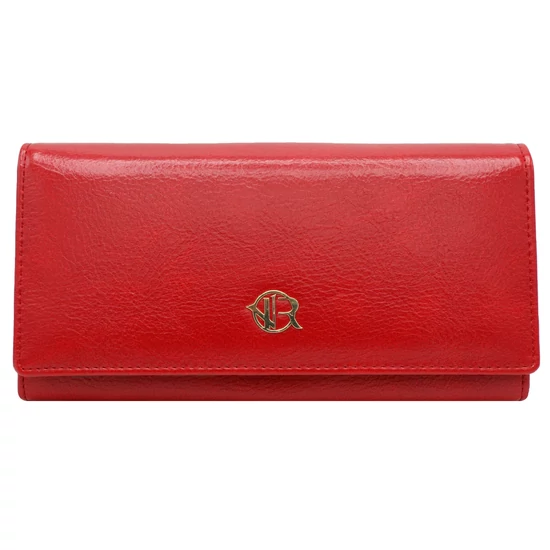 Női bőr+PU pénztárca RPX-24A-ML Red