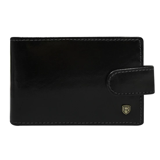 ROVICKY bőr RFID kártya tok TW-02-RVT D.Brown