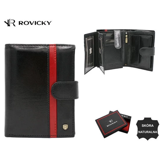 ROVICKY 22313L-RVTP RFID bőr pénztárca
