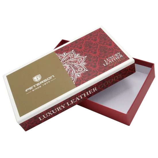 Bőr pénztárca PTN 439-GON-5996 RED