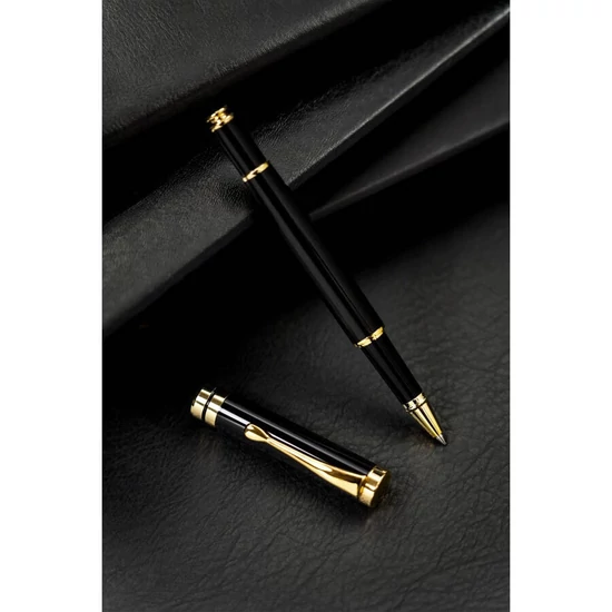Elegáns golyóstoll ajándékdobozban Peterson PTN 339 Gold