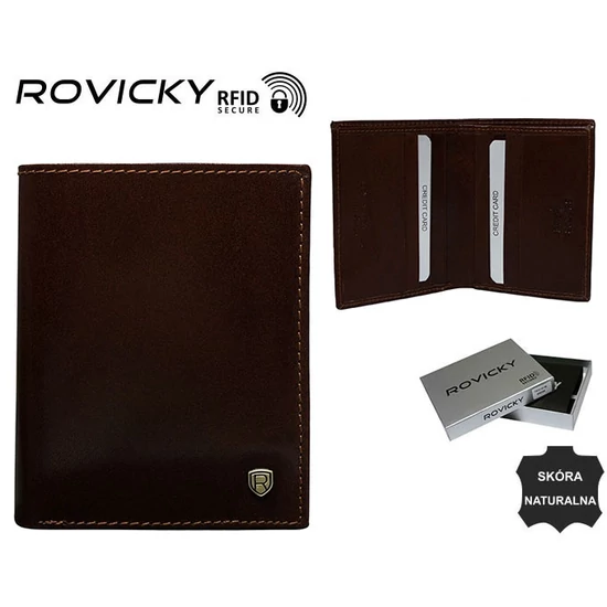 Bőr dokumentumtáska TW-01-RVT D.Brown