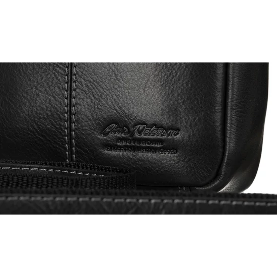 Bőr táska PTN TB-012-COM BLACK