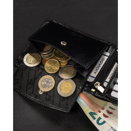RFID bőr pénztárca ROVICKY RV-7680286-BCA RV-7680286-BCA
