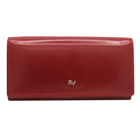 Női bőr pénztárca RV-1680155-BCA Piros