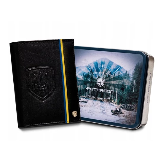 PETERSON PTN 303-P-UP UA RFID bőr pénztárca