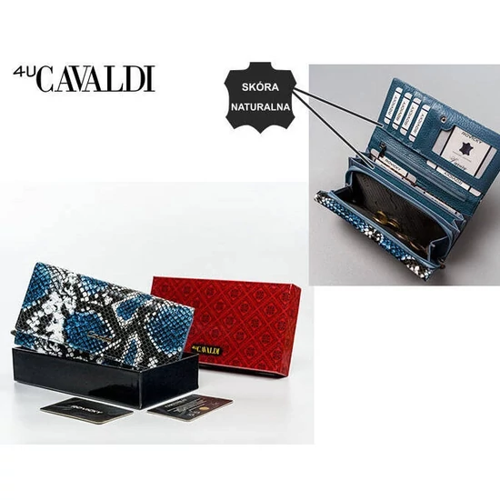 CAVALDI Pénztárca PX28-DNH