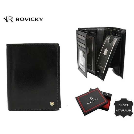 ROVICKY 22313-RVT RFID bőr pénztárca