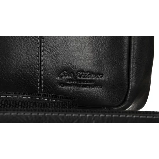 Bőr táska PTN TB-012-COM BLACK