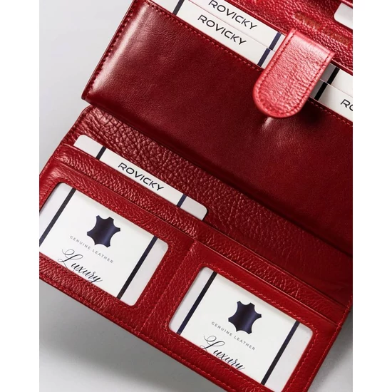 ROVICKY RFID bőr pénztárca R-42102-SG
