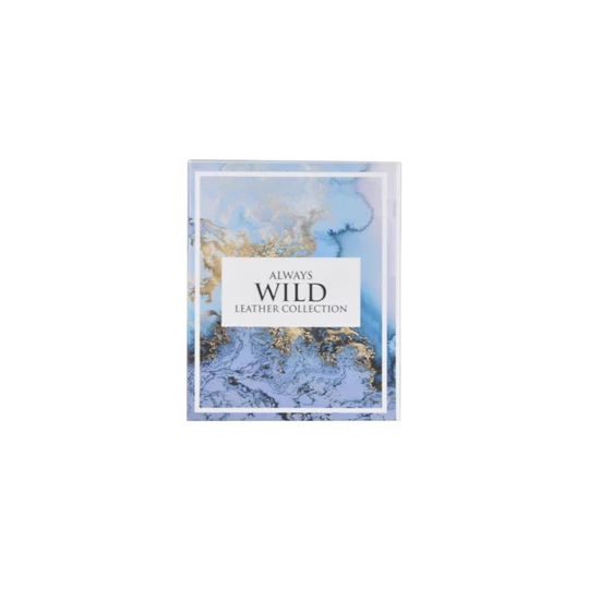 Always Wild Férfi pénztárca fényes bőrből