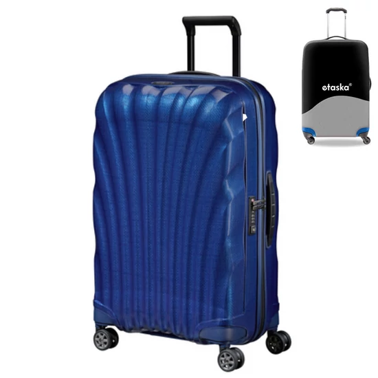 Samsonite C-Lite Spinner Bőrönd 69 cm ajándék bőröndhuzattal