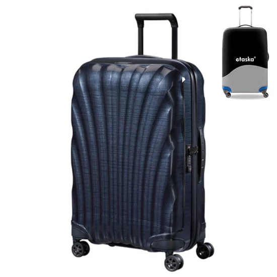 Samsonite C-Lite Spinner Bőrönd 69 cm ajándék bőröndhuzattal