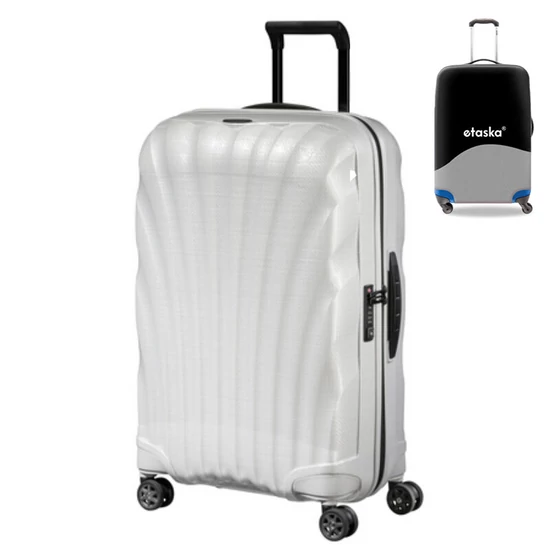 Samsonite C-Lite Spinner Bőrönd 69 cm ajándék bőröndhuzattal