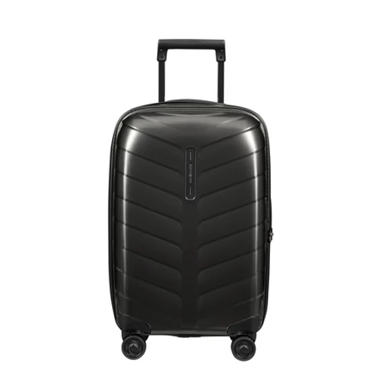 Samsonite Attrix Spinner Bővíthető Kabinbőrönd 55x35x23 cm Black 10 év garancia