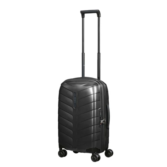 Samsonite Attrix Spinner Bővíthető Kabinbőrönd 55x35x23 cm Black 10 év garancia