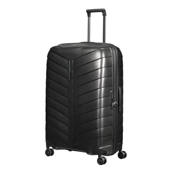 Samsonite Attrix Spinner Bőrönd 81 cm Black 10 év garancia