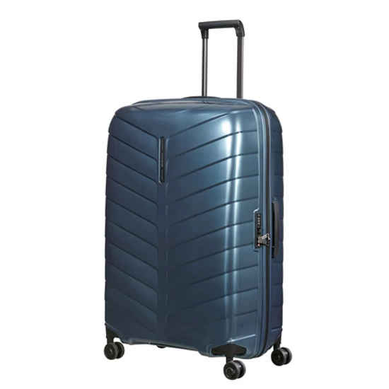 Samsonite Attrix Spinner Bőrönd 81 cm SteelBlue 10 év garancia