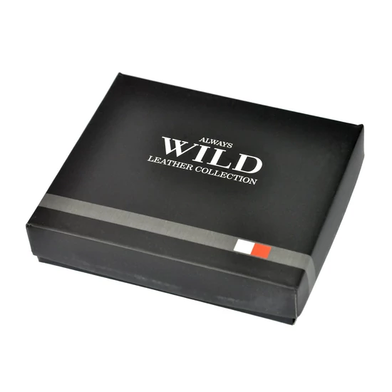Wild Bőr Pénztárca RFID védelemmel