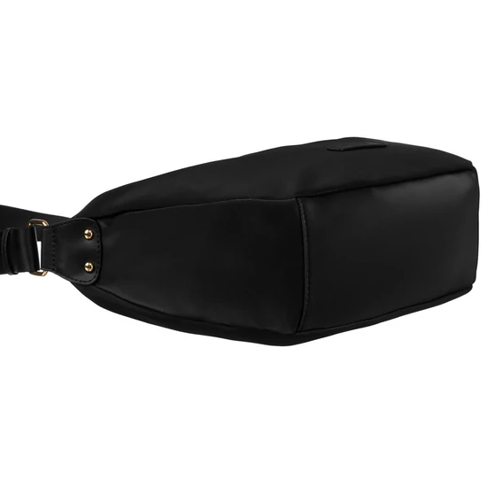Peterson női válltáska-kézitáska zöld-barna színben