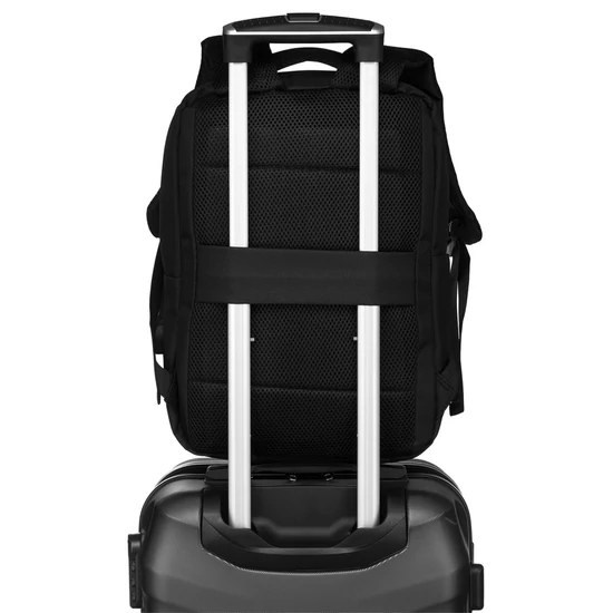 Peterson laptoptartós Hátizsák USB töltővel