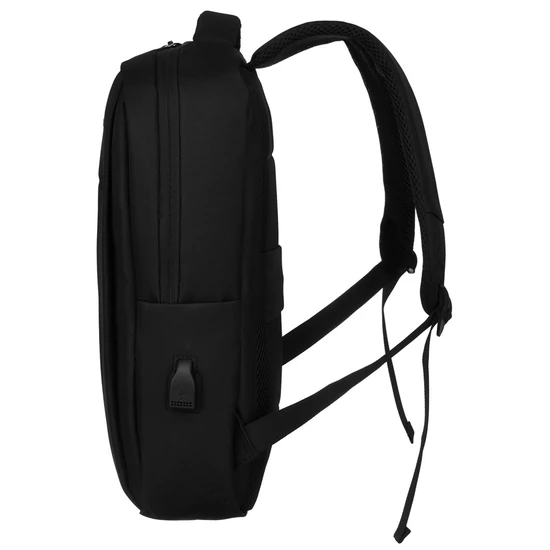 Peterson laptoptartós Hátizsák USB töltővel