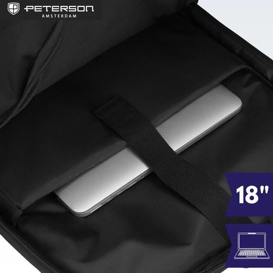 Bőrönd méretű  utazóhátizsák 55x40x20 WizzAir elsőbbségi méret USB töltővel