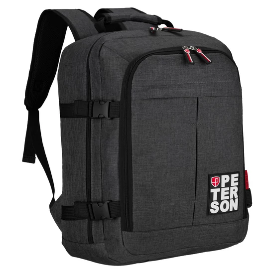 Peterson Vízálló utazó hátizsák laptoptartóval WizzAir méretű 40x30x20cm