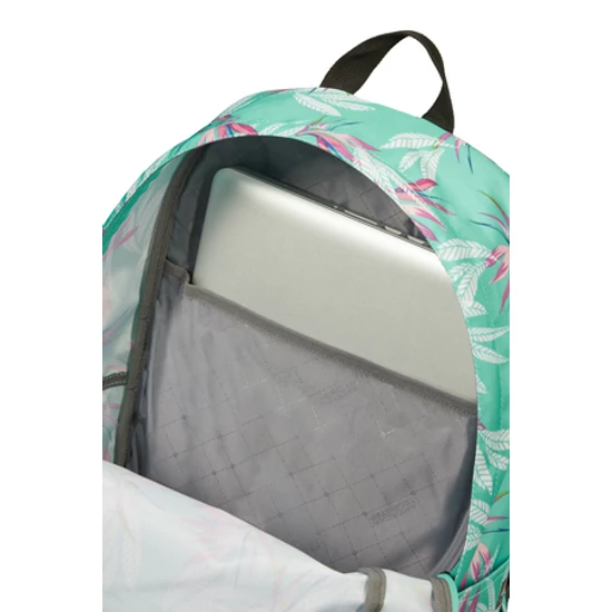 American Tourister URBAN GROOVE zöld alapon virágos Hátizsák 