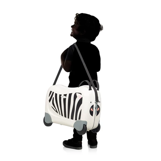 SAMSONITE Dreamrider Spinner bőrönd Zebra