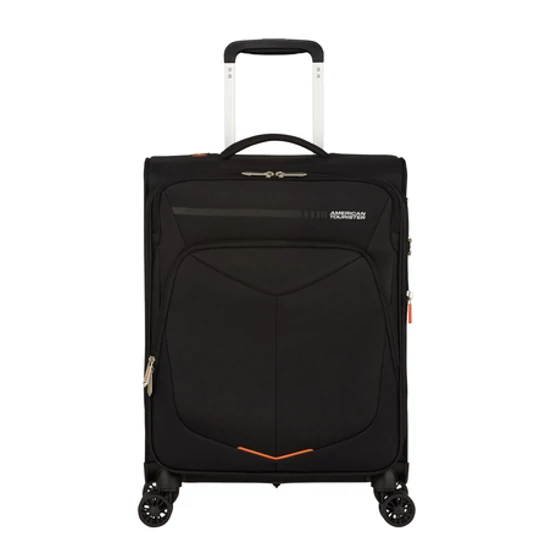 American Tourister Summerfunk Spinner Bővíthető Kabinbőrönd 55 cm Black