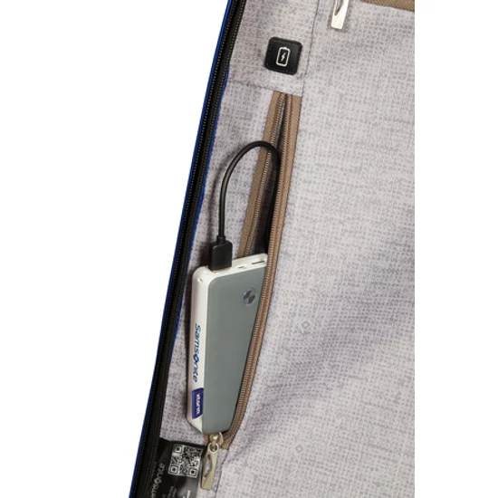 Samsonite C-Lite Spinner Kabinbőrönd 55 cm Bővíthető ajándék bőröndhuzattal