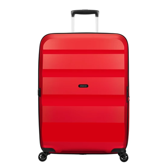 American Tourister Bon Air DLX Spinner Bővíthető Bőrönd 75cm MagmaRed