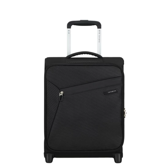 Litebeam Repülőgép ülése alá helyezhető állóbőrőnd 45cm 5 év garancia Fekete