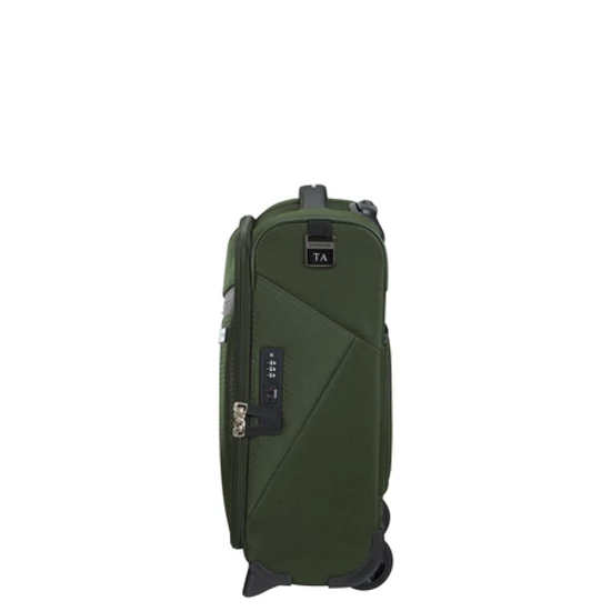 Litebeam Repülőgép ülése alá helyezhető állóbőrőnd 45cm 5 év garancia Sötétzöld