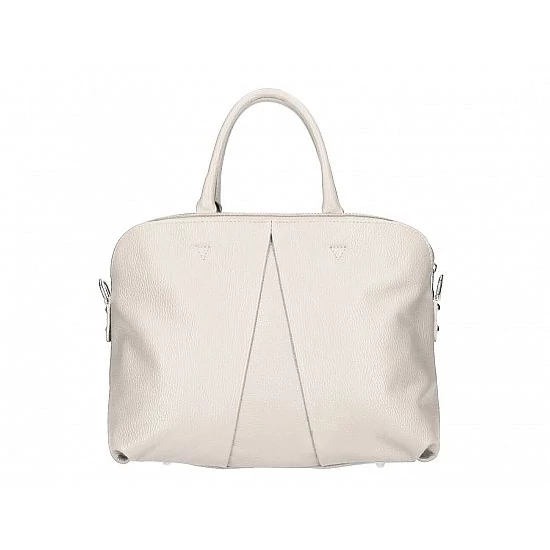 Valódi bőr női táska bézs színben M9066 Beige