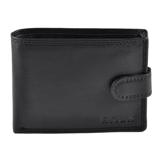 Férfi bőr pénztárca fekete színben RFID védelemmel 243 Black