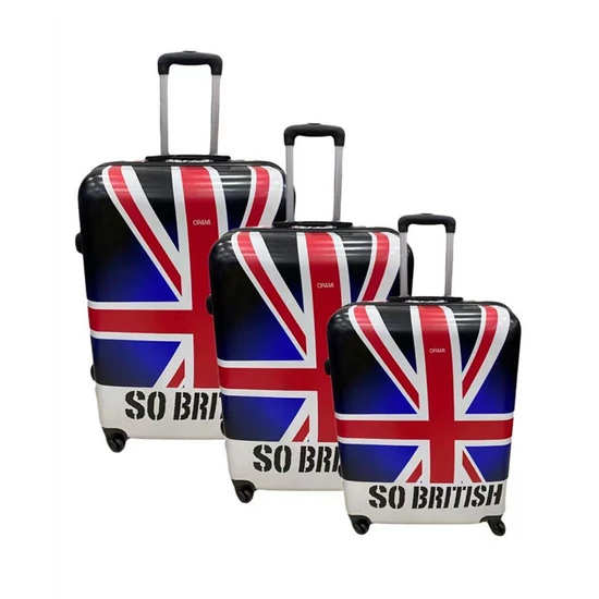 ABS bőrönd szett 3 részes British