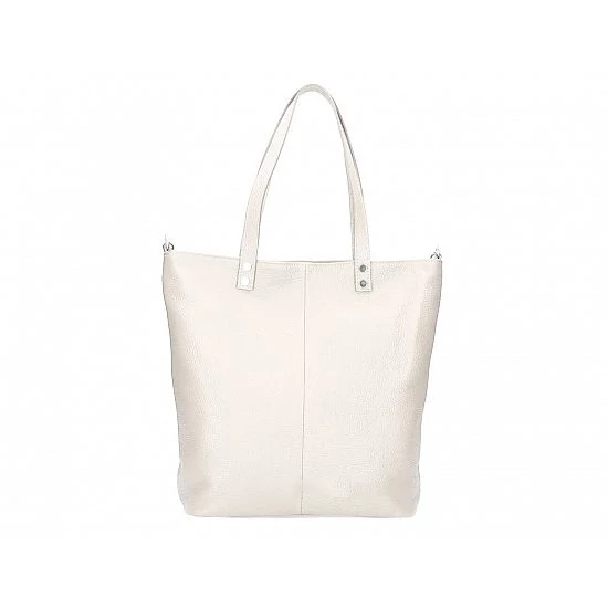 Valódi bőr női táska bézs színben S7190 Beige