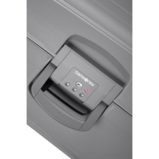 Samsonite S-Cure Spinner bőrönd 55 cm-es kabinbőrönd ajándék bőröndhuzattal