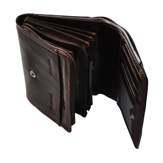 Emporio Valentini bőr női pénztárca 563586 Brown