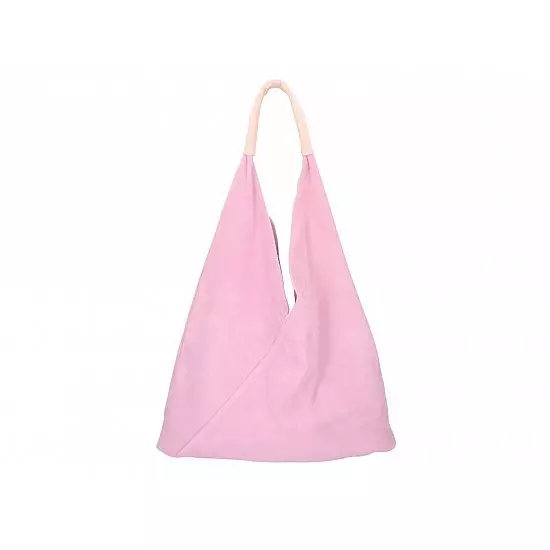 Valódi bőr női táska pink színben S7137 Pink